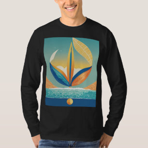 Fluttering Vingar: Konstnärlig fjäril Vinge Mönste T Shirt