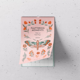 Flutterings Moments: A Year of Moth Magic Kalender