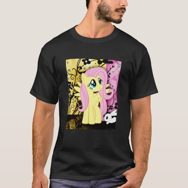 Fluttershy Bunny Classic T Shirt (Framsida)