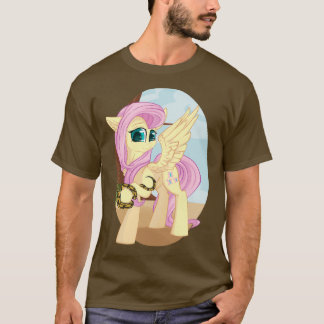 Fluttershy with Boll Python MS Paint Gleamy Dreams T Shirt