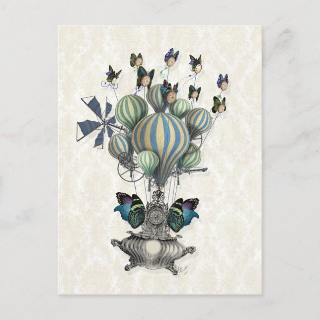 Fluttertid 2 vykort (Framsida)