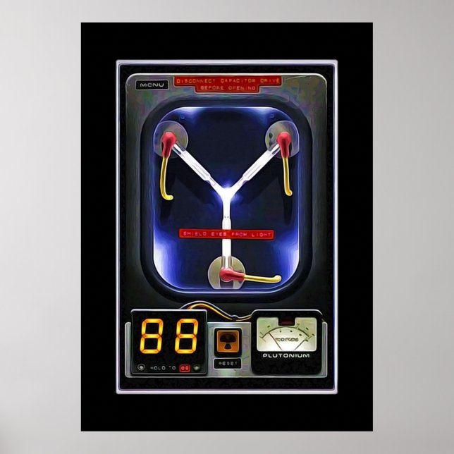Flux Capacitor Poster (Framsidan)