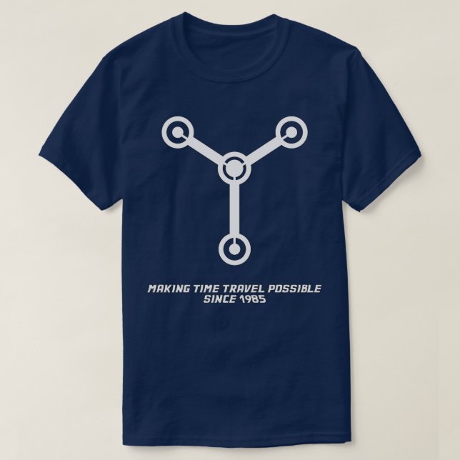 Flux Capacitor T Shirt (Design framsida)