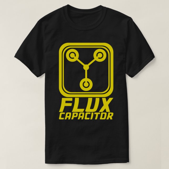 Flux Capacitor Tillbaka till Framtida 1 T Shirt (Design framsida)