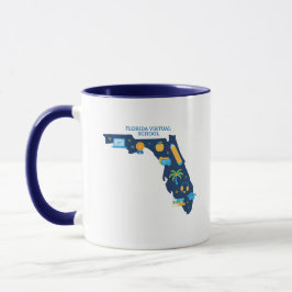 FLVS Delstaten Florida Mugg