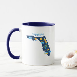 FLVS Delstaten Florida Mugg