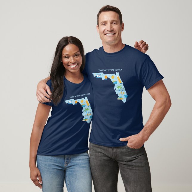 FLVS, Florida T-Shirt (flottan) (Unisex)