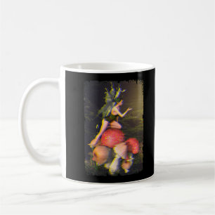 Fly Agaric Fairy Mushroom Psychedelic Crazy Mind Kaffemugg