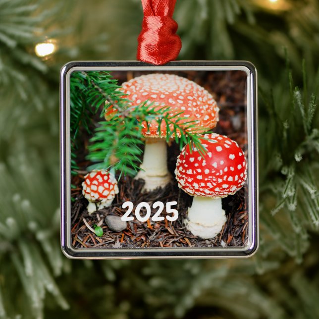 Fly Agaric Mushroom Ornament (Träd)