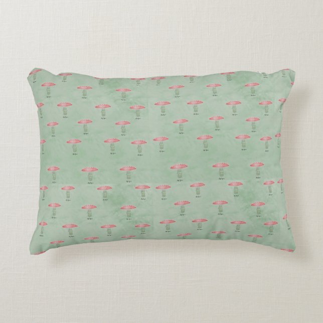 Fly Agaric Prydnadskudde (Framsidan)