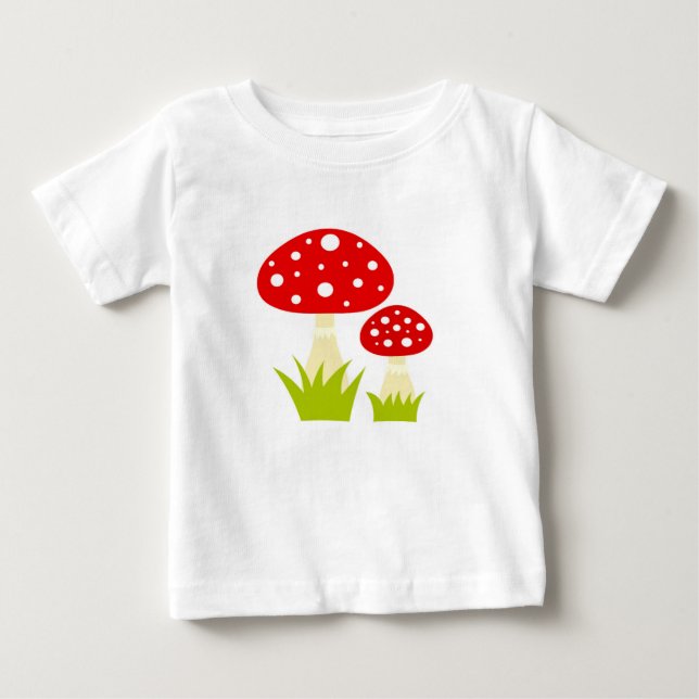 Fly agaric red svamp T-Shirt (Framsida)
