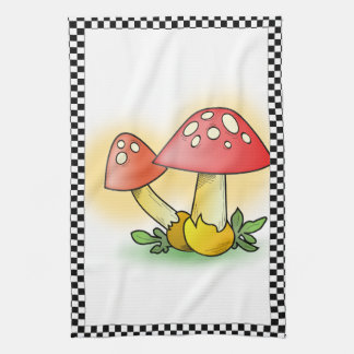 Fly Amanita Muscaria MushrumPersonlig Kökshandduk