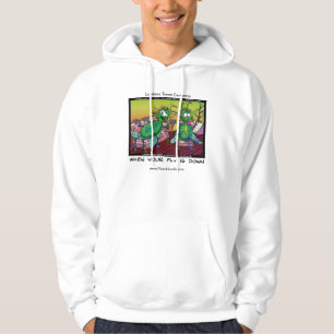 Fly är nere & hos psykiatern Rolig Hoodie av Rick