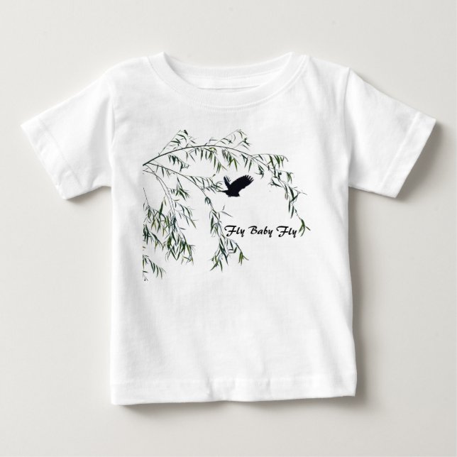 Fly Baby Fly T Shirt (Framsida)