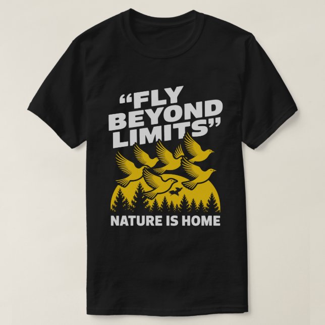 Fly Beyond Limits Tee (Design framsida)