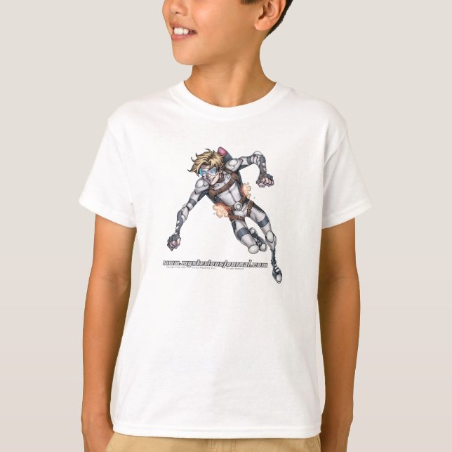 Fly Boy Juniors Graphic Tee Shirt (Framsida)