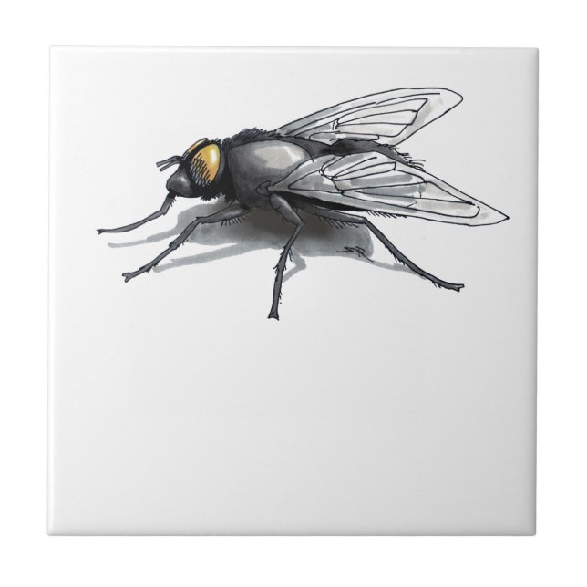 Fly Buddy-jätten, liten bricka Kakelplatta (Framsidan)
