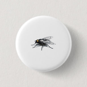 Fly Buddy liten runda-knapp Knapp