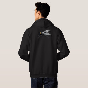 Fly Buddy manar black hoodie back