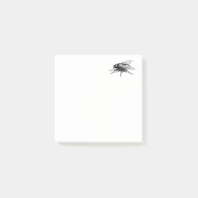 Fly Buddy White Note-dynor Post-it Block (Framsida)