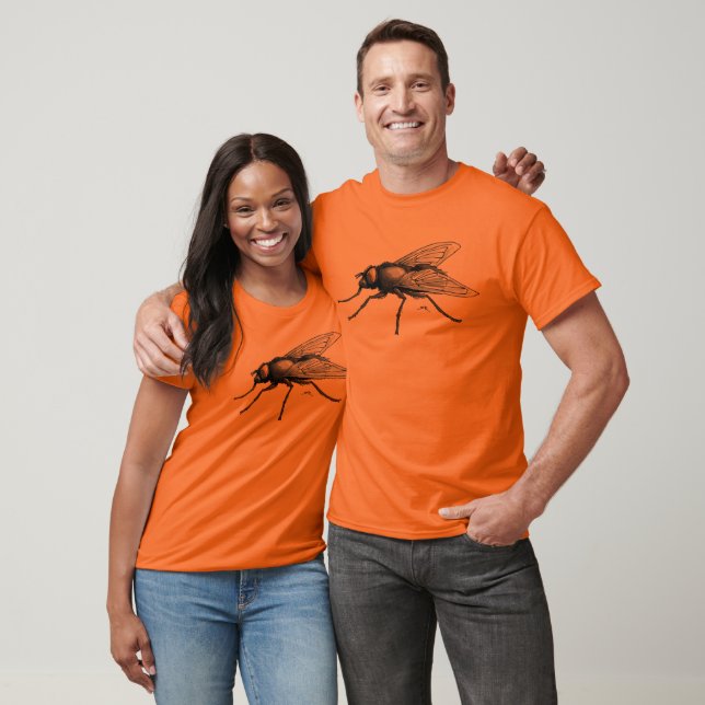 Fly Buddy Women orange t-shirt (Unisex)