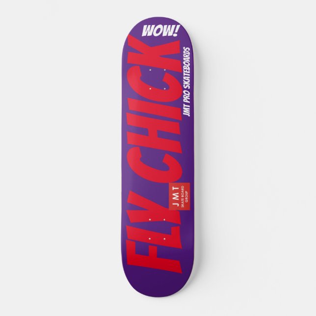 FLY CHICK SKATEBOARDS/JMT SKATEBOARDS (Framsida)