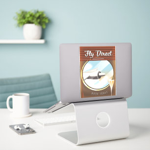 Fly Direct - Bok i dag Klistermärken