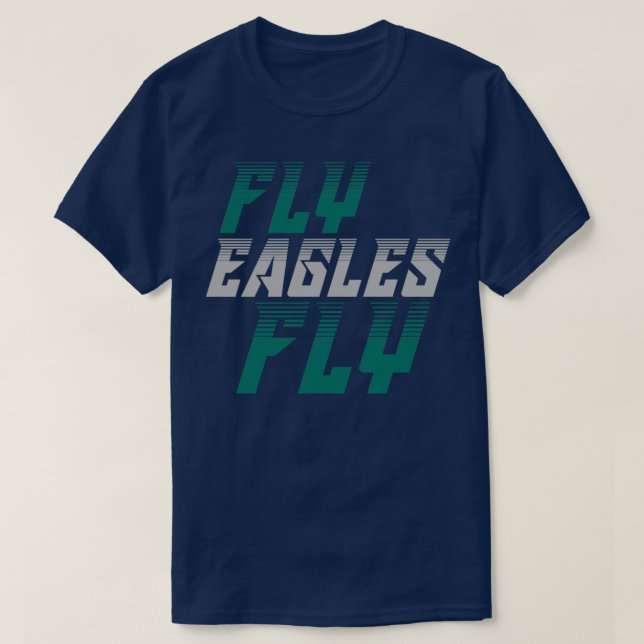 Fly Eagles Fly Philadelphia T Shirt (Design framsida)
