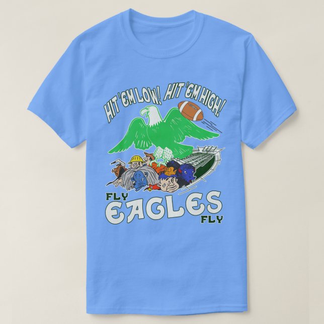 Fly Eagles Fly T Shirt (Design framsida)