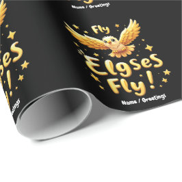 Fly Elgses Fly Inspirerande Örn Konst Presentpapper