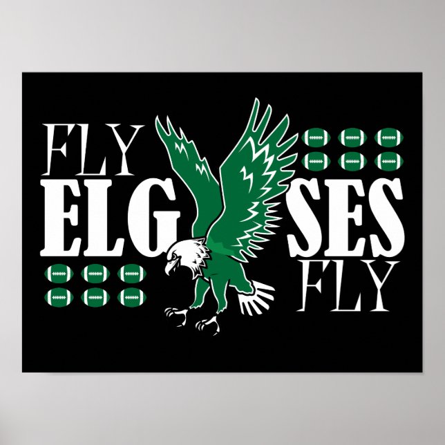 Fly Elgses Fly Roligt Stavfel Meme Poster (Framsidan)