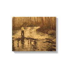Fly Fisherman 11 x 14