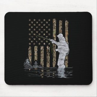 Fly Fishing Fisherman American Flag Camouflage Fly Musmatta