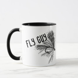 Fly Fishman gift-flugkille som fiskar i presenten Mugg