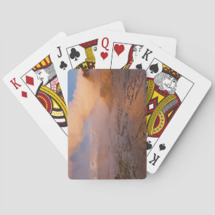 Fly Geyser i Black Rock Desert Spelkort