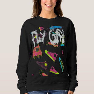 Fly Girl 80s 90's B Girl Old school Hip hop 4 T Shirt