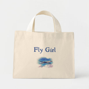 Fly Girl Flight Attendant Bag Mini Tygkasse
