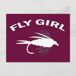 FLY GIRL VYKORT