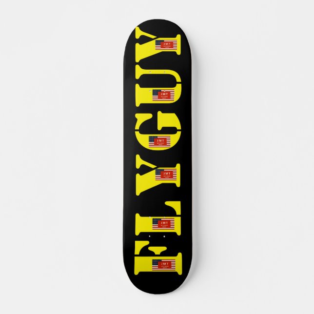 FLY GUY JMT USA 7 3/4-tums Skateboard Deck (Framsida)