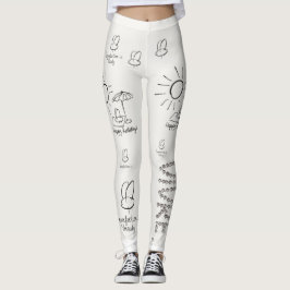 Fly happiness leggings