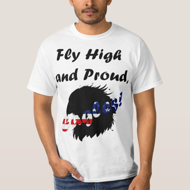 Fly High and Proud - Eagle Spirit T Shirt (Framsida)