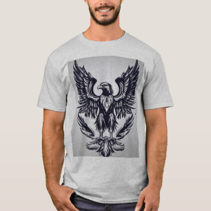 "Fly High: Eagle-inspirerad T-shirt Design"