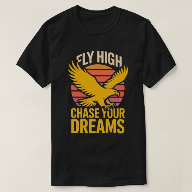 Fly High Eagle Tee (Design framsida)