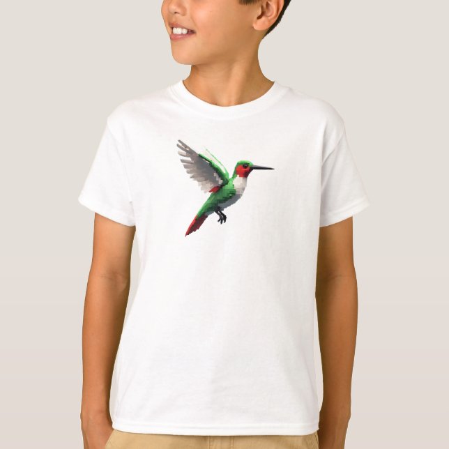 Fly High Hummingbird T Shirt (Framsida)