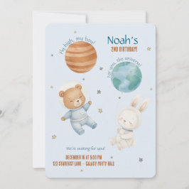 Fly High, Little Astronaut  Inbjudningar