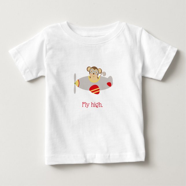 Fly High Monkey T Shirt (Framsida)