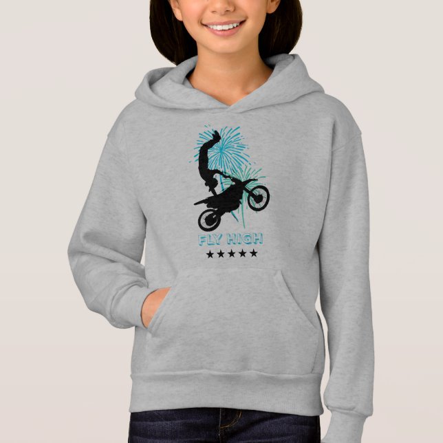 Fly High Motocross T Shirt (Framsida)