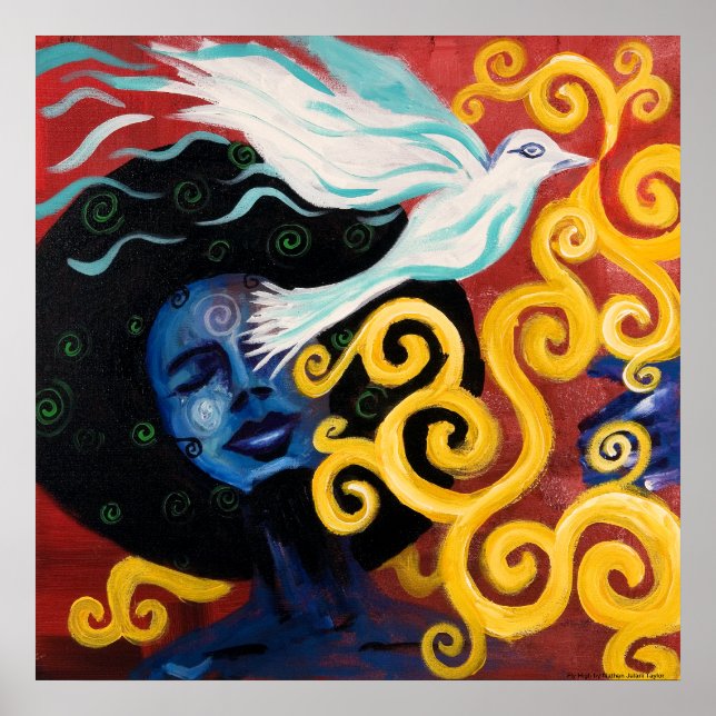 Fly High (Skriv ut) Poster (Framsidan)