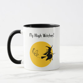 Fly High Witches Mugg