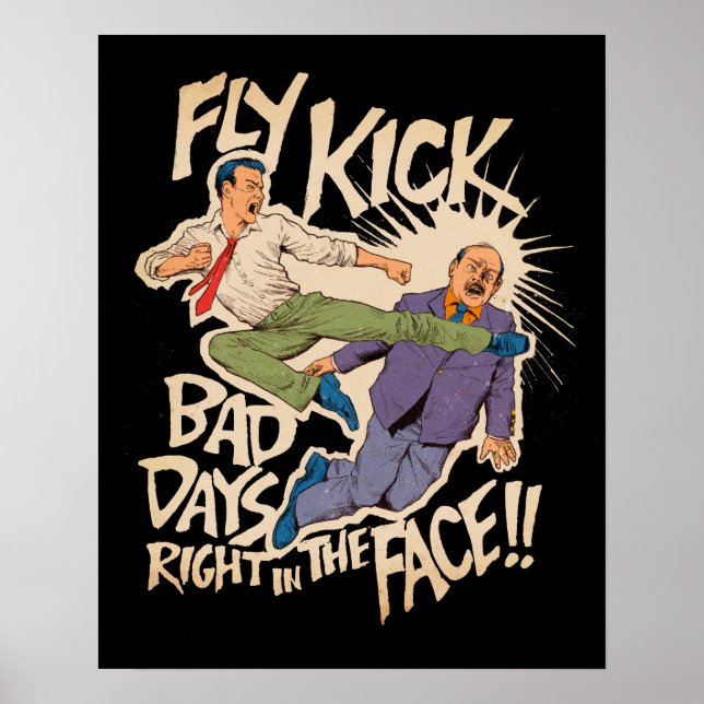 Fly Kick Poster (Framsidan)